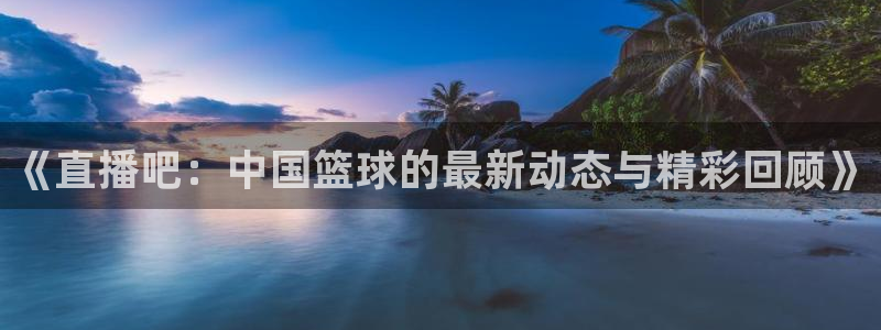 极速直播体育nba直播在线观看：《直播吧：中国篮球的最新动态与精彩回顾》